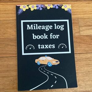 Mileage Log Book Paperback for Taxes New